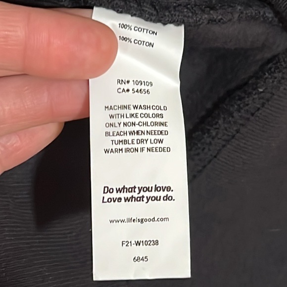 NWOT Life is Good Christmas - Do What You Love Love What You Do Sweatshirt, Sz S - Picture 8 of 12